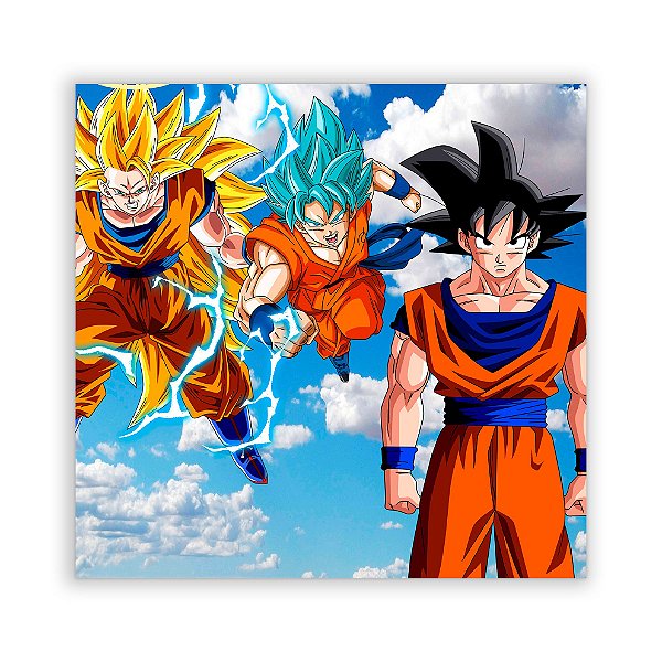 Painel Quadrado - Dragon Ball - Sublimado 3D