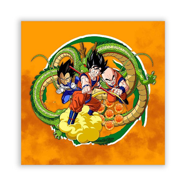 Painel Quadrado - Dragon Ball - Sublimado 3D