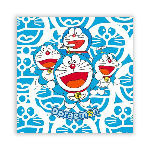 Painel Quadrado - Doraemon - Sublimado 3D