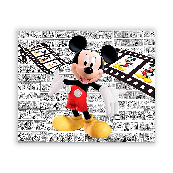 Painel Quadrado - Mickey - Sublimado 3D