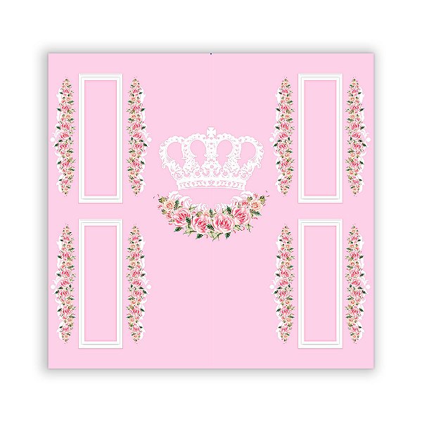 Painel Quadrado - Coroa - Sublimado 3D