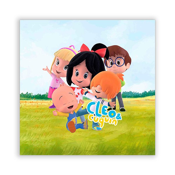 Painel Quadrado - Cleo e Cuquin - Sublimado 3D