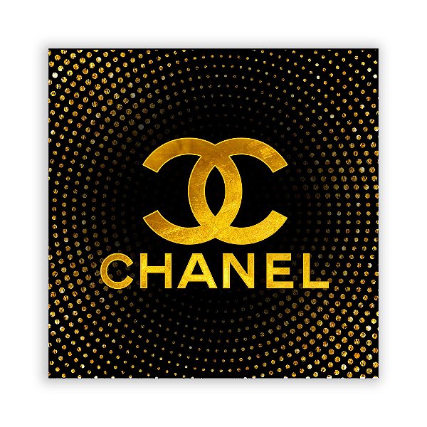 Painel Quadrado - Chanel - Sublimado 3D