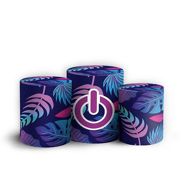 Trio Cilindro - A Mãe Ta On - Sublimado 3D + Elástico