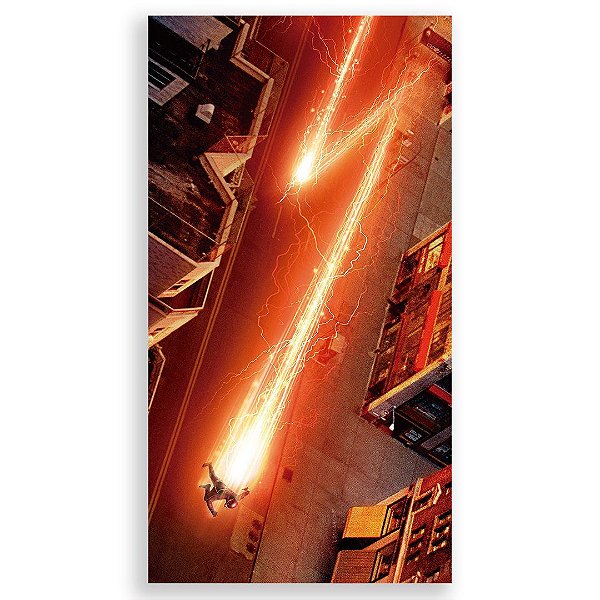 Faixa Lateral - The Flash - Sublimado 3D