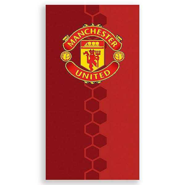 Faixa Lateral - Manchester United - Sublimado 3D