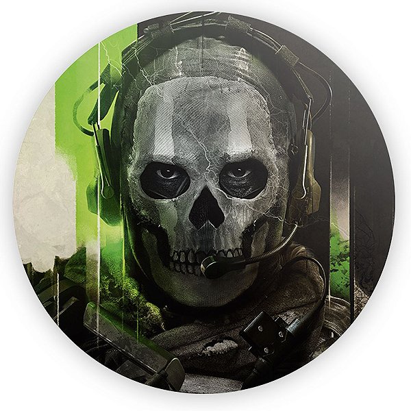 Painel Redondo - Call Of Dutty - Sublimado 3D