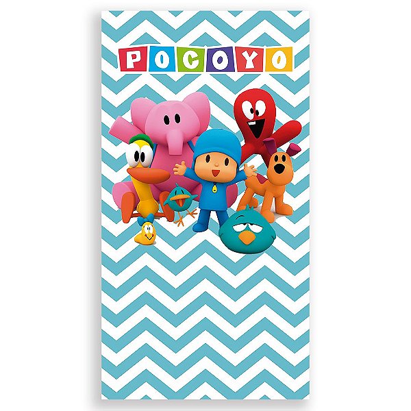 Faixa Lateral - Pocoyo - Sublimado 3D