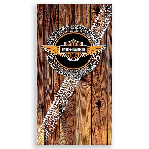 Faixa Lateral - Harley Davidson - Sublimado 3D