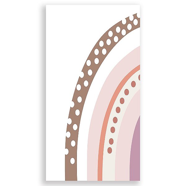 Faixa Lateral - Arco Íris - Sublimado 3D