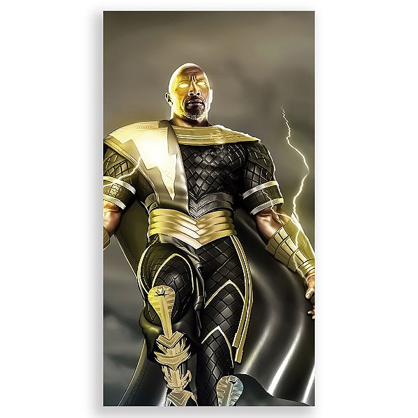 Faixa Lateral - Adão Negro - Sublimado 3D