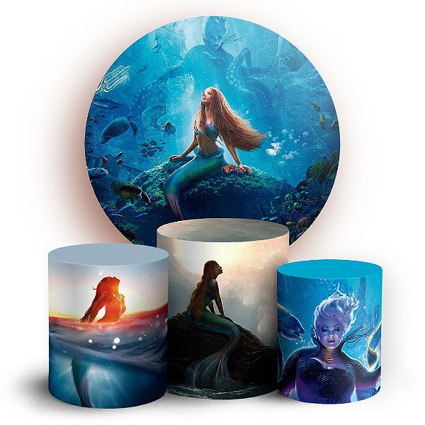 KIT Redondo e Trio - Ariel Filme - Sublimado 3D