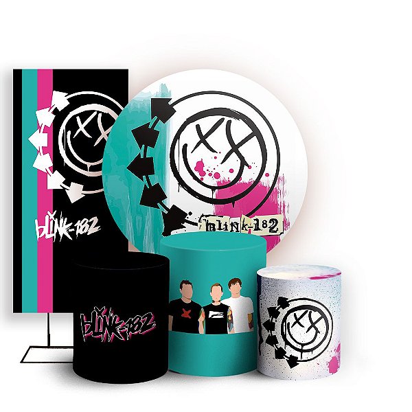 KIT Redondo Trio e Faixa - Blink 18 - Sublimado 3D
