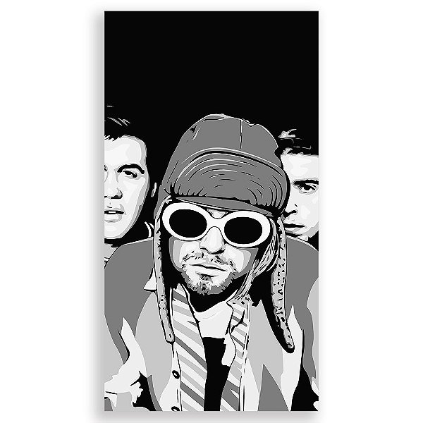 Faixa Lateral - Nirvana - Sublimado 3D