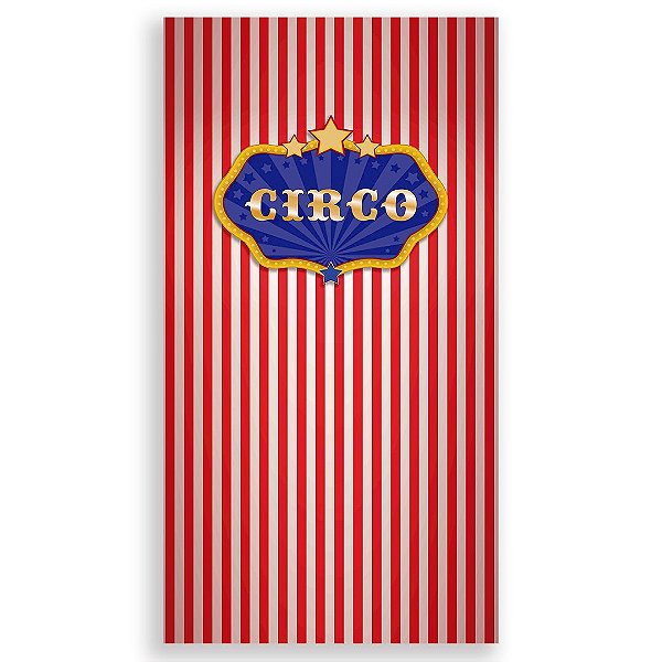Faixa Lateral - Circo - Sublimado 3D