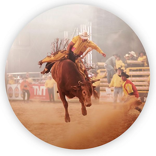 Painel Redondo - Boiadeiros - Sublimado 3D