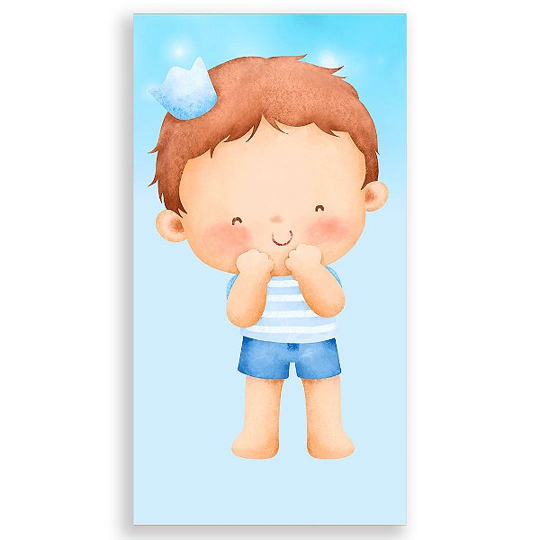 Faixa Lateral - Menino Baby - Sublimado 3D