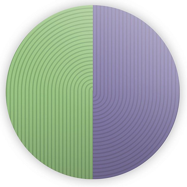 Painel Redondo - Bohos Mesclado - Sublimado 3D