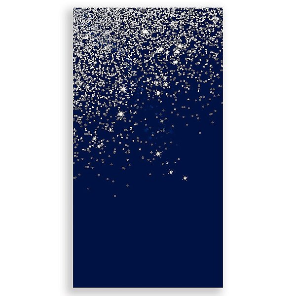 Faixa Lateral - Glitter Azul - Sublimado 3D