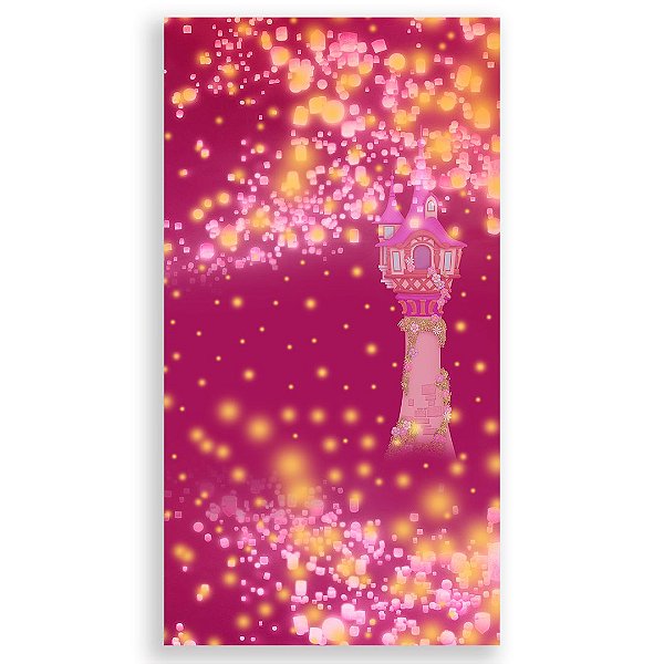 Faixa Lateral - Rapunzel - Sublimado 3D