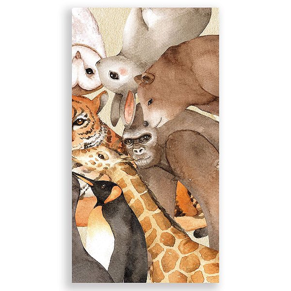 Faixa Lateral - Animais - Sublimado 3D