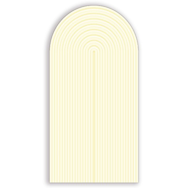 Faixa Lateral - Boho Amarelo - Sublimado 3D