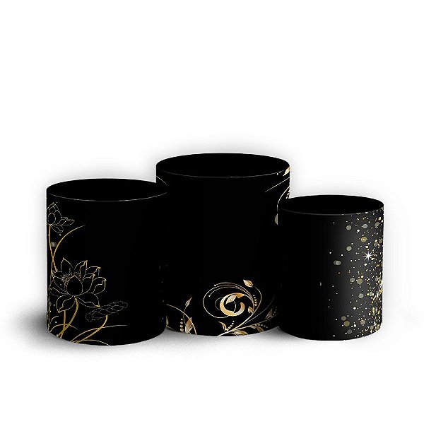 Trio Cilindro - De Repente 30 - Sublimado 3D + Elástico