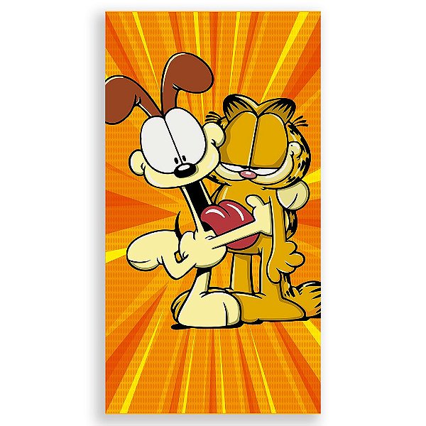 Faixa Lateral - Garfield - Sublimado 3D