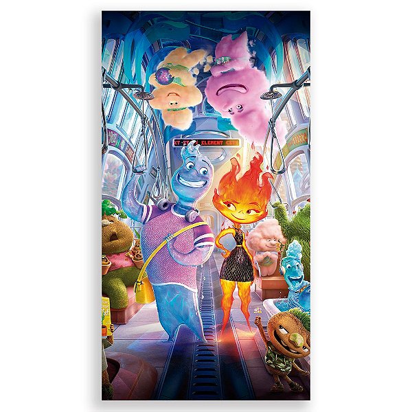 Faixa Lateral - Elemental - Sublimado 3D