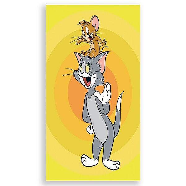 Faixa Lateral - Tom e Jerry - Sublimado 3D