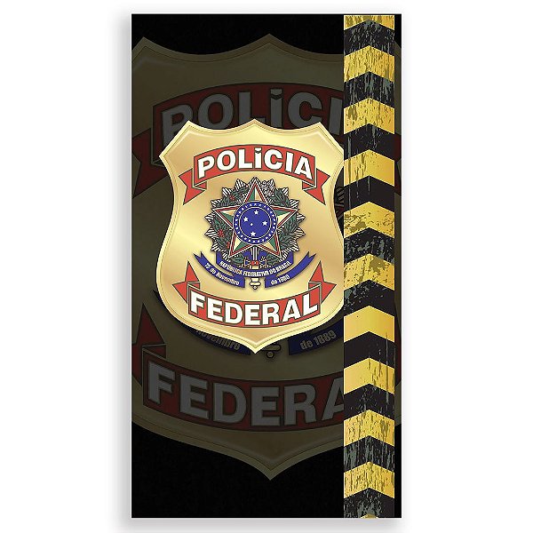 Faixa Lateral - Polícia - Sublimado 3D