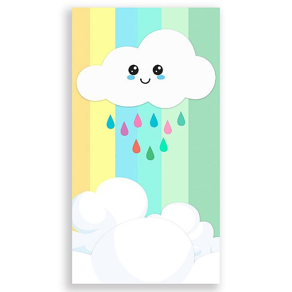 Faixa Lateral - Chuva de Benção - Sublimado 3D