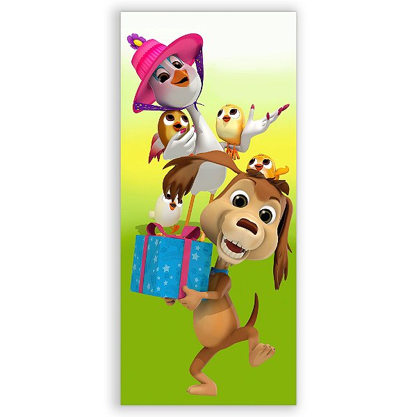 Faixa Lateral - Meu Cachorro Chocolo - Sublimado 3D