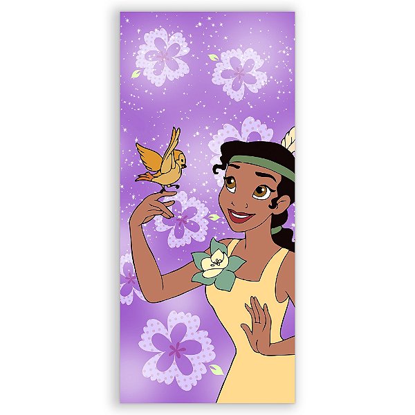 Faixa Lateral - A Princesa e o Sapo - Sublimado 3D