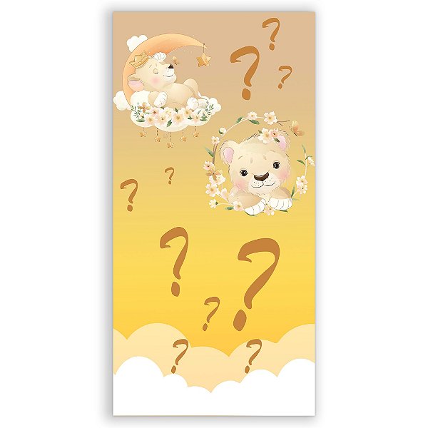 Faixa Lateral - Leãozinho - Sublimado 3D