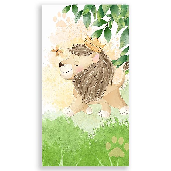 Faixa Lateral - Leãozinho - Sublimado 3D