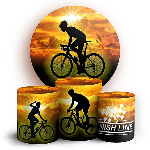 KIT Redondo e Trio -  Bicicleta - Sublimado 3D