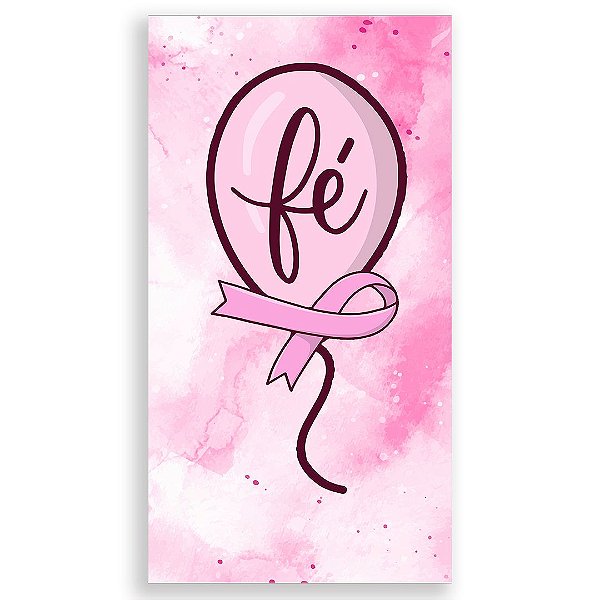 Faixa Lateral - Outubro Rosa - Sublimado 3D