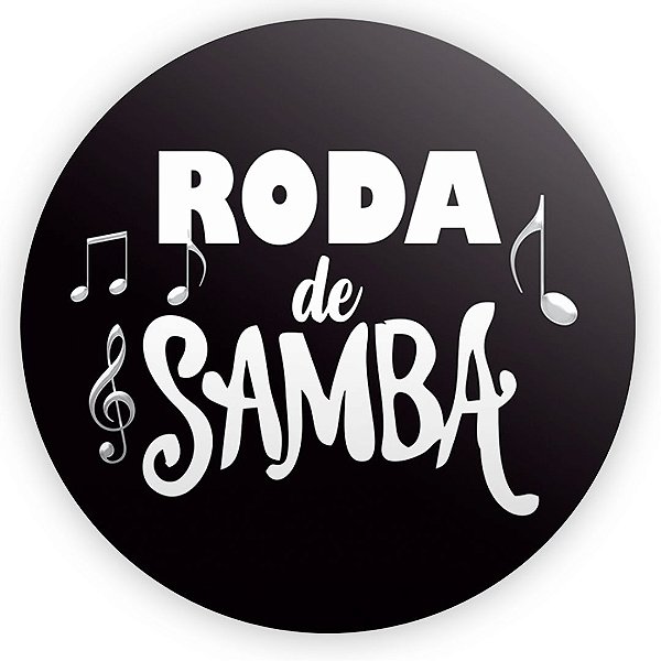 Painel Redondo - Samba - Sublimado 3D