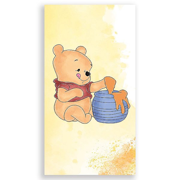 Faixa Lateral - Ursinho Pooh - Sublimado 3D