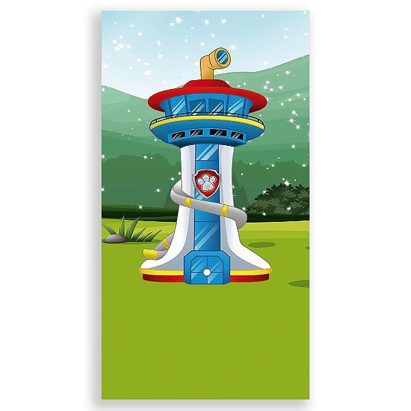 Faixa Lateral - Patrulha Canina - Sublimado 3D