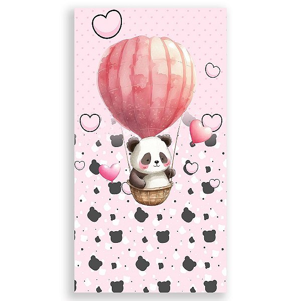 Faixa Lateral - Panda - Sublimado 3D