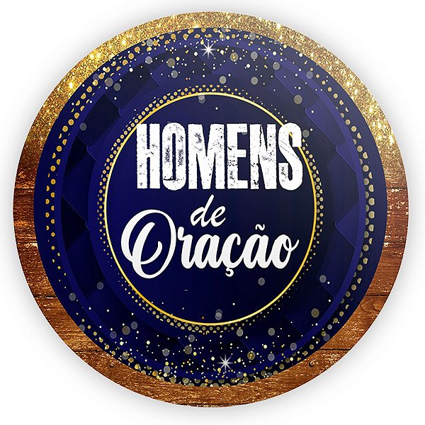 Painel Redondo - Evangelico - Sublimado 3D