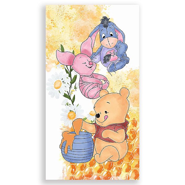 Faixa Lateral - Ursinho Pooh - Sublimado 3D