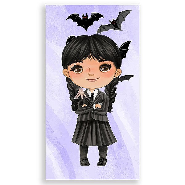 Faixa Lateral - Wandinha - Sublimado 3D