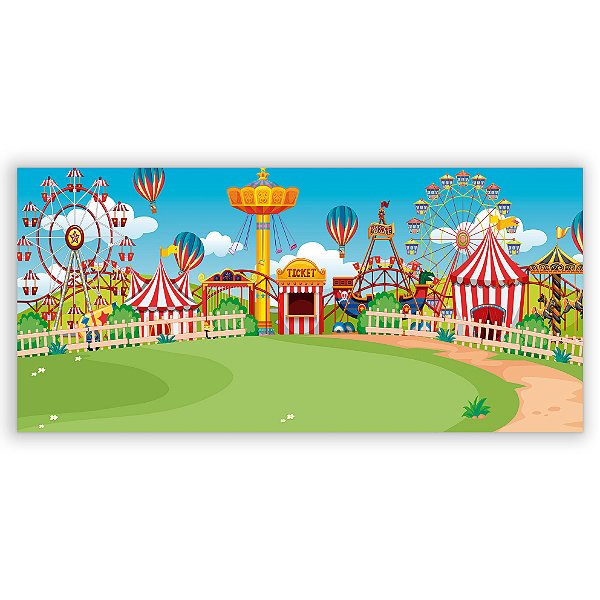 Painel Retangular - Parque - Sublimado 3D