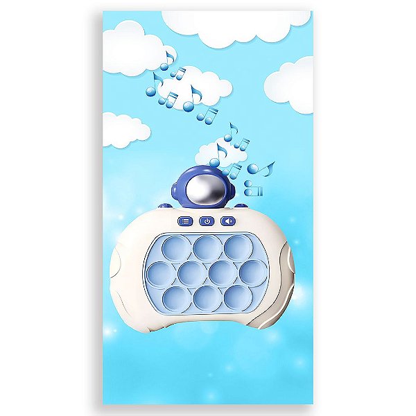 Faixa Lateral - Pop It Eletronico - Sublimado 3D