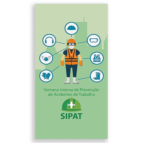 Faixa Lateral - SIPAT - Sublimado 3D