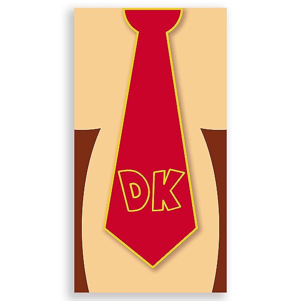 Faixa Lateral - Donkey Kong - Sublimado 3D