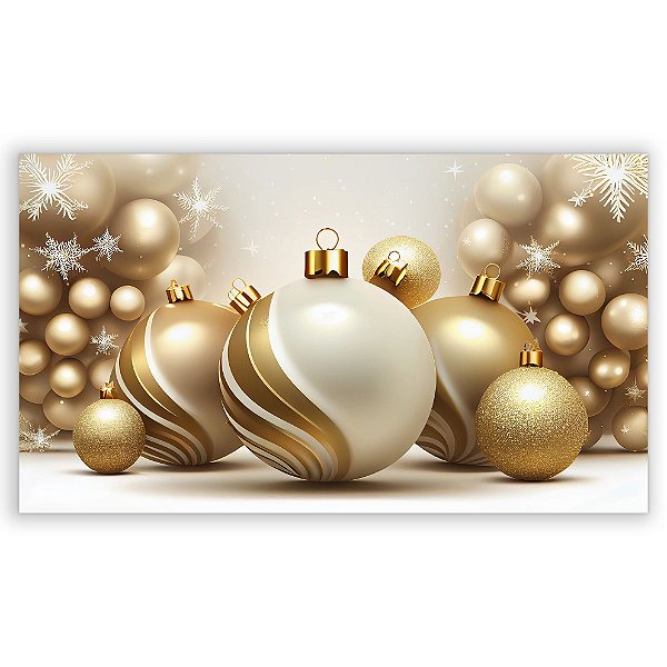 Painel Retangular - Fundo Fotografico Natal - Sublimado 3D